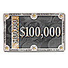 $100,000 Monte Carlo Ceramic Plaque