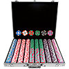 1000 Chip NexGen� PRO Classic Style Poker Set-Aluminum Case