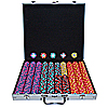 1000 World Tophat & Cane Paulson� Chips w/Aluminium Case
