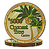 10g Ceramic Coconut Tree Chip - $5000