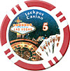 11.5G Jackpot Casino Clay Chips $5