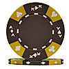 14 Gram Purple Tri-Color Ace King Suited Chip