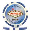 15g Clay Laser Las Vegas Chip - 10000