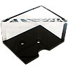 2 Deck Professional Grade Acrylic Discard Holder with Top