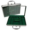 200 Chip Aluminum Case with Clear Cover