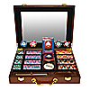 240 World Tophat & Cane Paulson� Clay Chips w/Wooden Case