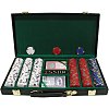 300 13 gm Pro Clay Casino Chips w/ Deluxe Case