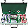 300 Chip Ace/King Suited 11.5g Set w/Aluminum Case
