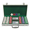 300 Chip Texas Hold'Em Set w/ Aluminum Case