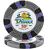 50 Cent Commemorative Dunes Poker Chip