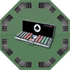 500 11.5g 4 Aces Chips, Aluminum Case & Tabletop Super Set