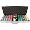 500 15g Clay Laser Las Vegas Chip Set w/ Aluminum Case