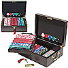 500 Las Vegas EDGE SPOT NEXGEN� Poker Chips w/Mahogany Case