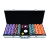 500 World Tophat & Cane Paulson� Clay Chips w/Aluminium Case