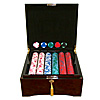 750 Las Vegas EDGE SPOT NEXGEN Chip Set in Mahogany Case