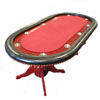 90 inch Texas Holdem Poker table w Raceway