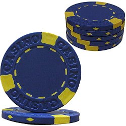 13 gram BLUE PRO CLAY CASINO Chip