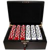 #1 Best Poker Chip Set (Mahogany) - 500 Chips