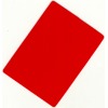 Bridge size Cut Card Red