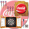 Coca Cola Dart Cabinet