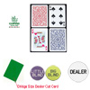 Copag� Bridge Size PLASTIC Playing Cards & Dealer Kit
