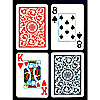 Copag Poker Size Jumbo Index - Blue*Red Setup
