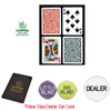 Copag� Poker Size PLASTIC Playing Cards & Dealer Kit B*R Setup
