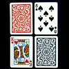 Copag� Poker Size REGULAR Index - Blue*Red Setup