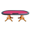 Deluxe Holdem Table 90 inch with removeable rail