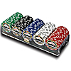 ESPN 100 Assorted 11.5g Championship Edition Poker Chips