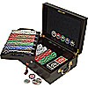 ESPN 500 Piece Mahogany Finish Wood Case Set