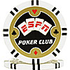 ESPN Poker Club Professional Poker Chip - White