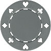 11.5 Gram GRAY SUITED Chip