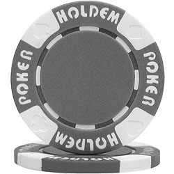 11.5g GRAY Suit Holdem Poker Chip
