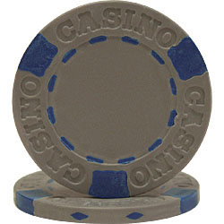 13 gram GRAY PRO CLAY CASINO Chip