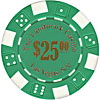 11.5 Gram GREEN Landmark Casino Poker Chips