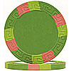 GREEN ProGen�80 Hi-Grade Poker Chips - 10 grams