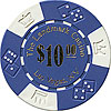 11.5g Landmark Casino $10 Lucky Crowns Poker Chips