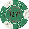 11.5g Landmark Casino $25 Lucky Crowns Poker Chips