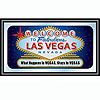 Las Vegas Framed Mirror