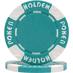 11.5g LIGHT BLUE Suit Holdem Poker Chip