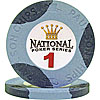 National Poker Series Paulson Chip $1 Blue