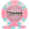 $5000 Pink NexGen� PRO Classic Style Poker Chips