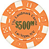 11.5 Gram ORANGE Landmark Casino Poker Chips