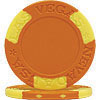 12g ORANGE - LAS VEGAS EDGE SPOT Poker Chips