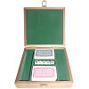 Oak Poker Chip Case - 100 Piece Capacity
