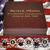 President Obama 100 pc 11.5g Poker Chip Set w/ case