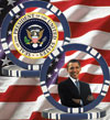 President Obama 11.5g Poker Chips