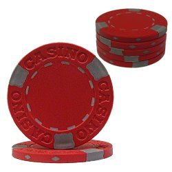 13 gram RED PRO CLAY CASINO Chip
