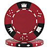 11.5 Gram RED Tri-Color Triple Crown Poker Chip